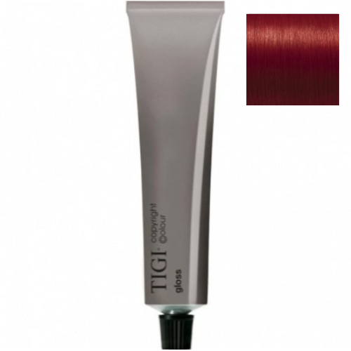 Тонирующая Крем-Краска - Tigi Copyright Сolour Gloss 55/66 - интенсивный светло-коричневый насыщенно-красный
